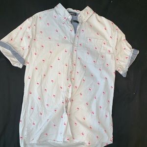 Flamingo Collared Shirt